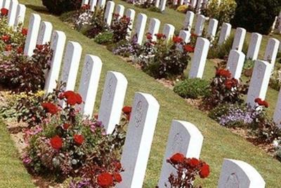 La Delivrande War Cemetery on Sysoon