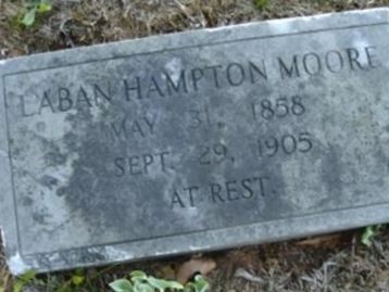 Laban Hampton Moore on Sysoon