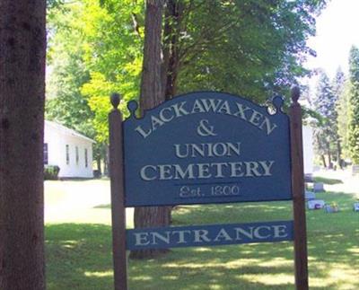 Lackawaxen Cemetery on Sysoon