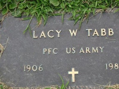 Lacy W. Tabb on Sysoon