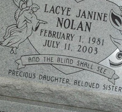 Lacye Janine Nolan on Sysoon
