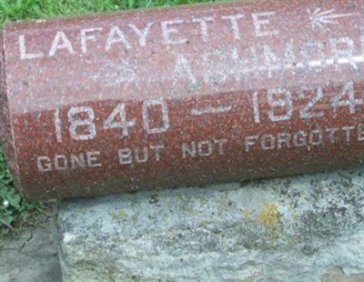 Lafayette Ashmore on Sysoon