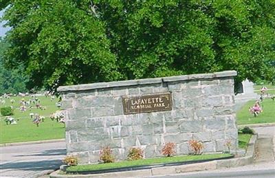 Lafayette Memorial Park on Sysoon