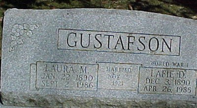 Lafie D. Gustafson on Sysoon
