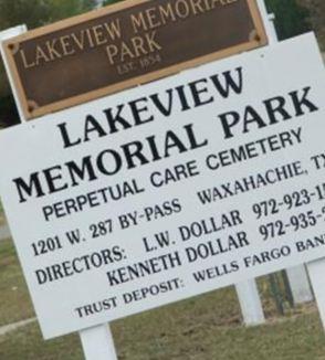 Lakeview Memorial Park on Sysoon