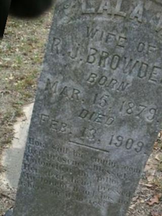 Lala W. Browder on Sysoon