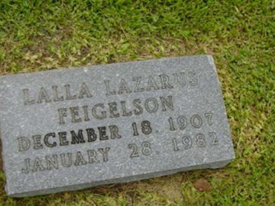 Lalla Lazarus Feigelson on Sysoon