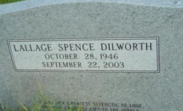 Lallage Spence Dilworth on Sysoon