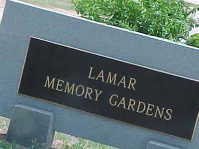 Lamar Memory Gardens on Sysoon