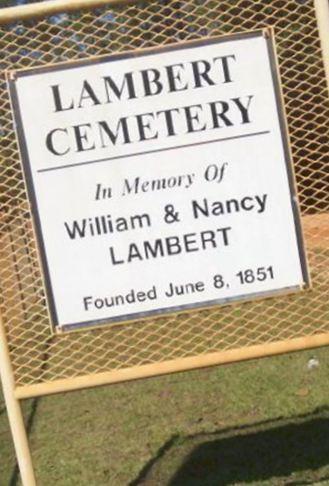 Lambert Cemetery on Sysoon