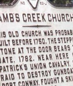 Lambs Creek Church on Sysoon