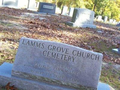 Lamms Grove Church Cemetery on Sysoon