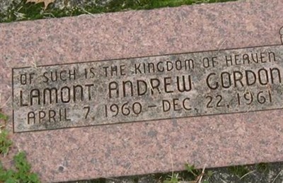 Lamont Andrew Gordon on Sysoon