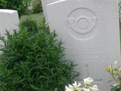 Lance Corporal G F Stilton on Sysoon