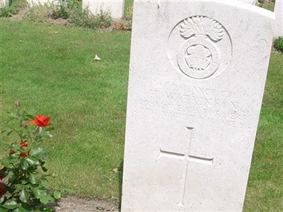 Lance Corporal H Watkinson on Sysoon