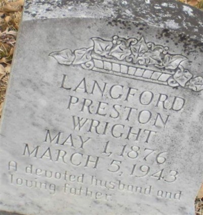 Langford Preston Wright on Sysoon
