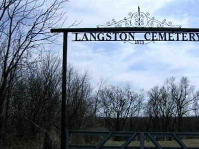 Langston Cemetery on Sysoon