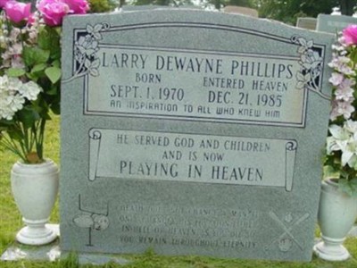 Larry Dewayne Phillips on Sysoon
