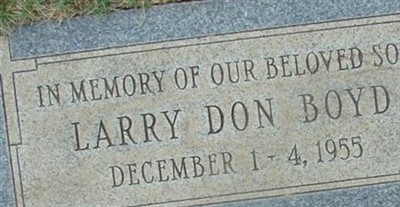 Larry Don Boyd on Sysoon