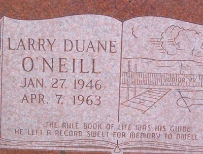 Larry Duane Oneill on Sysoon