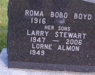 Larry Stewart Boyd on Sysoon