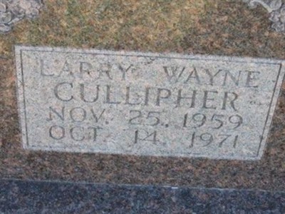 Larry Wayne Cullipher on Sysoon