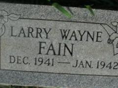 Larry Wayne Fain on Sysoon