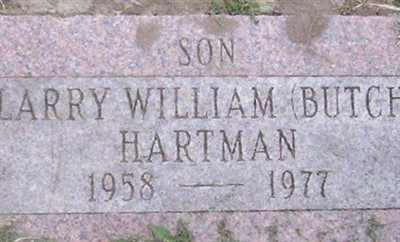 Larry William "Butch" Hartman on Sysoon