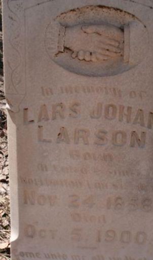 Lars Johan Larson on Sysoon