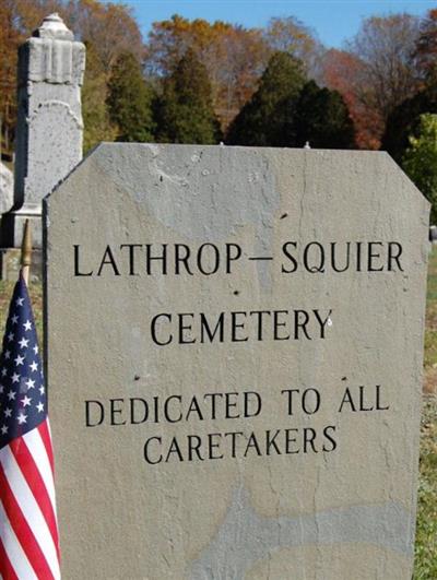 Lathrop-Squier Cemetery on Sysoon