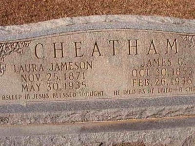 Laura Jameson Cheatham on Sysoon