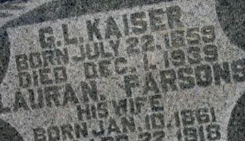 Laura N. Parsons Kaiser on Sysoon