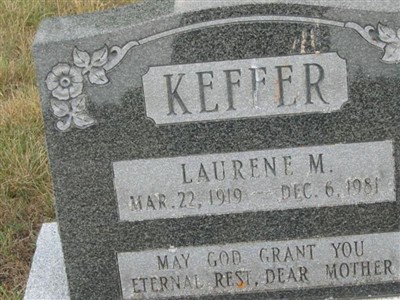 Laurene Margaret Hallman Keffer on Sysoon