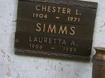 Lauretta A Simms on Sysoon