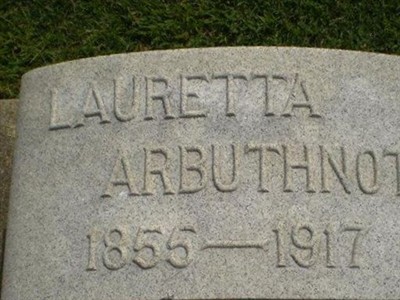 Lauretta Arbuthnot on Sysoon
