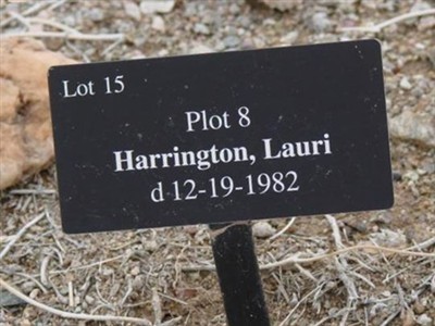 Lauri Harrington on Sysoon