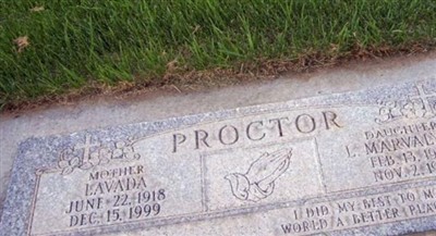 Lavada S. Proctor on Sysoon