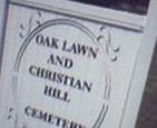 Oak Lawn and Christian Hill Cemetery on Sysoon