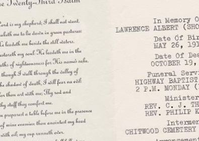 Lawrence A Carson on Sysoon
