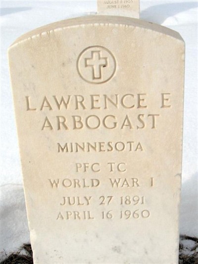 Lawrence E Arbogast on Sysoon