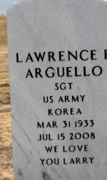Lawrence F Arguello on Sysoon