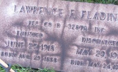 Lawrence F Flading on Sysoon
