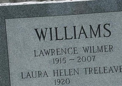Lawrence Wilmer Williams on Sysoon