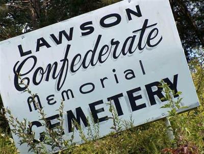 Lawson Confederate Memorial Cemetery on Sysoon
