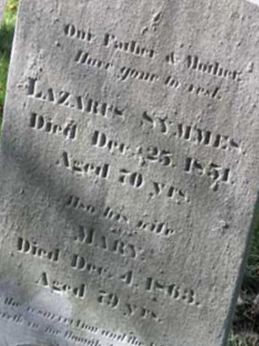 Lazarus Symmes on Sysoon