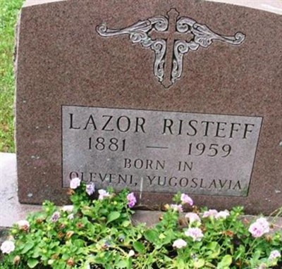 Lazor Risteff on Sysoon