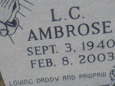L. C. Ambrose on Sysoon