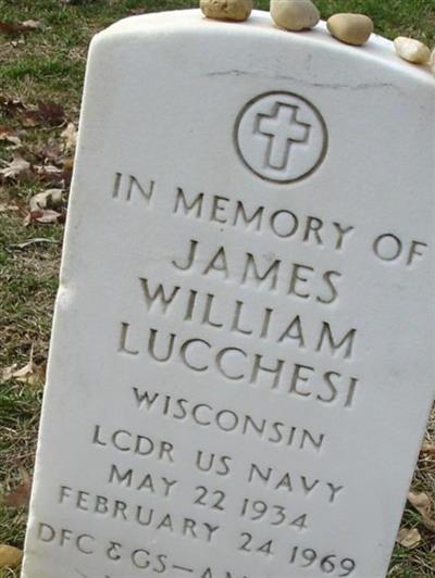 LCDR James William Lucchesi on Sysoon