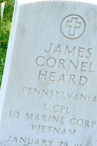 LCpl James Cornel Heard on Sysoon