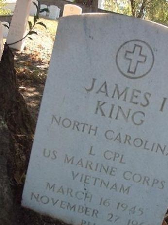 LCpl James I King on Sysoon
